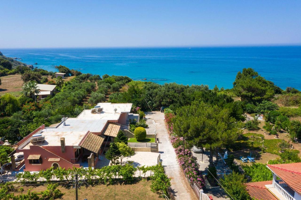 Terra Corfu Chalikounas Cottage Paramonas  Bagian luar foto