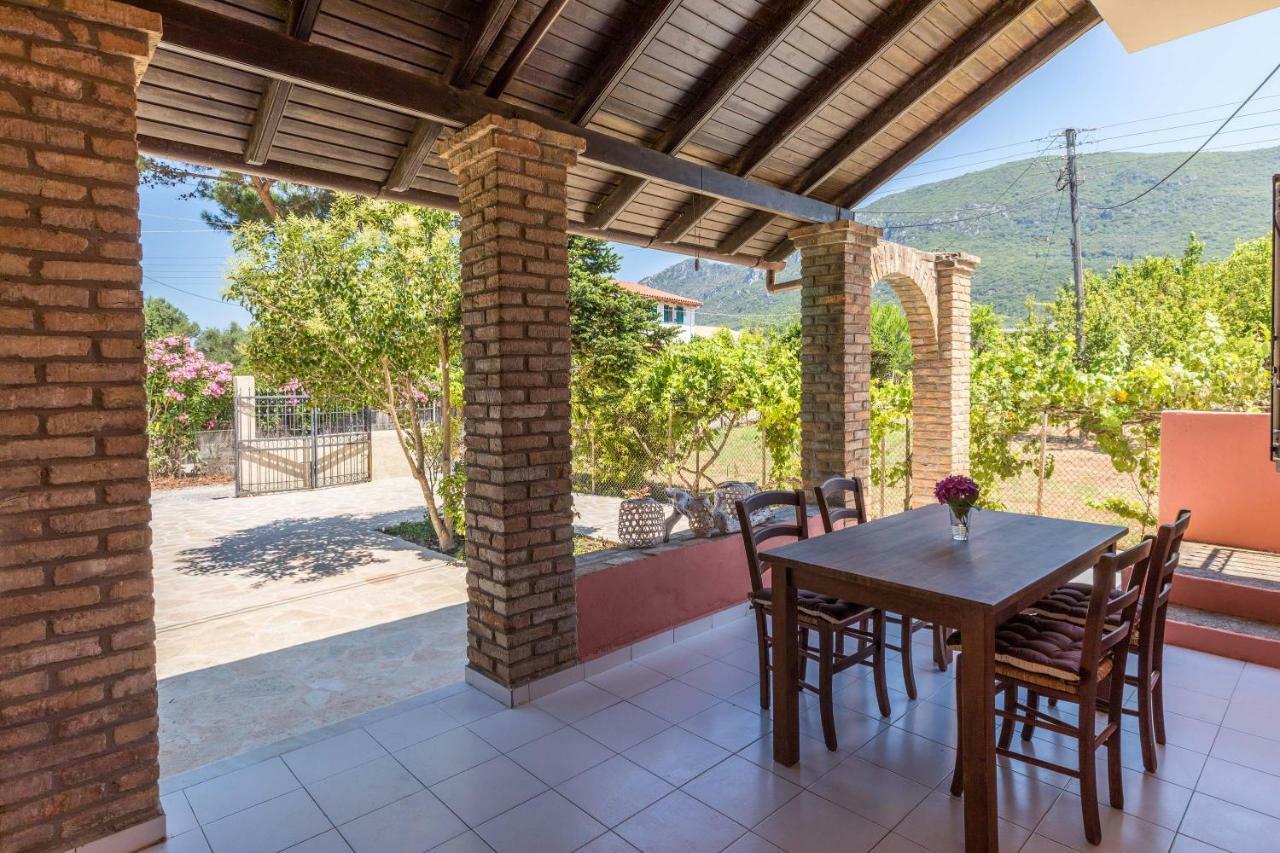 Terra Corfu Chalikounas Cottage Paramonas  Bagian luar foto